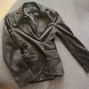 blazer with bow bcbg